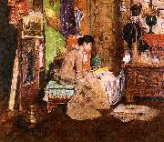 Chase, William Merritt In the Studio Corner china oil painting artist